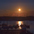 Sunrise in Port Ellen