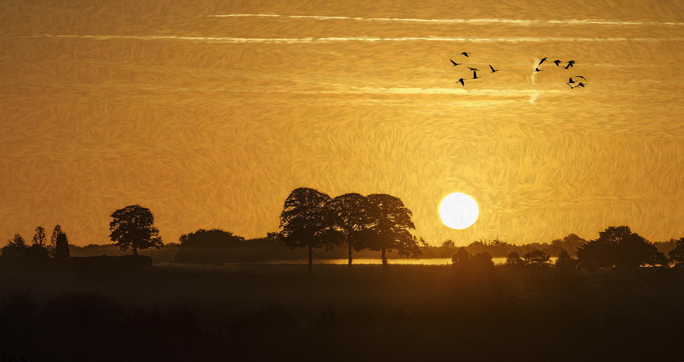 Sunrise in Radevormwald