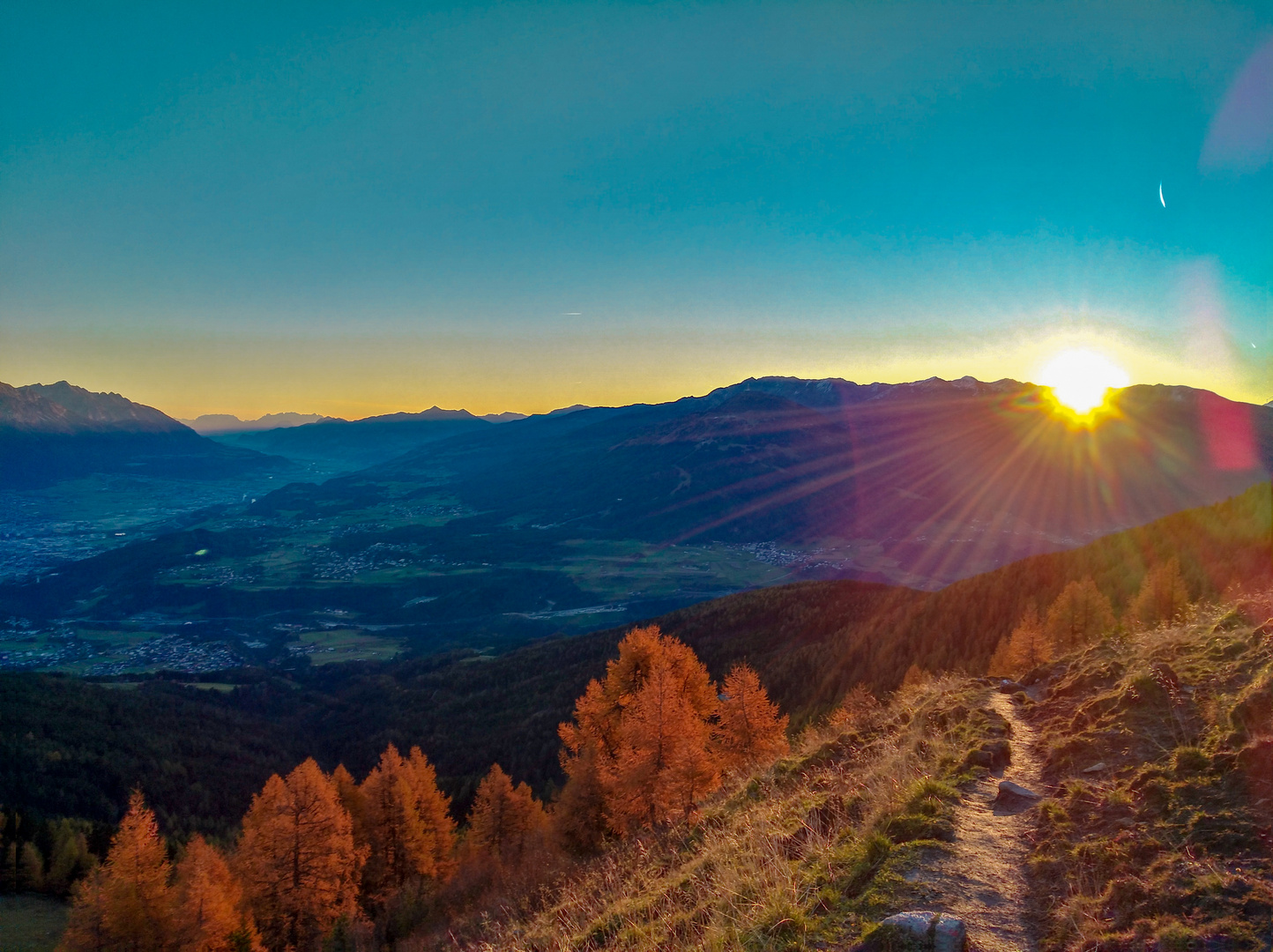 Sunrise in the Alps