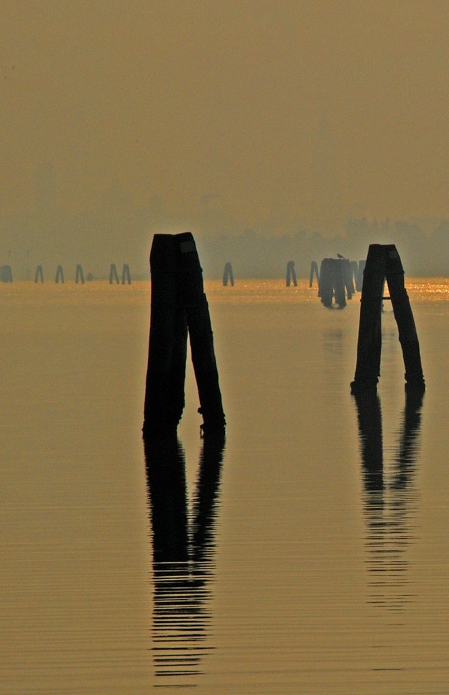 Sunrise in the Lagoon