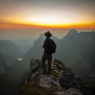 Sunrise in the mountains