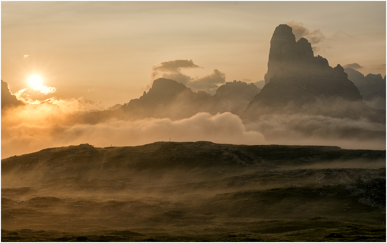 Sunrise in the Mountains