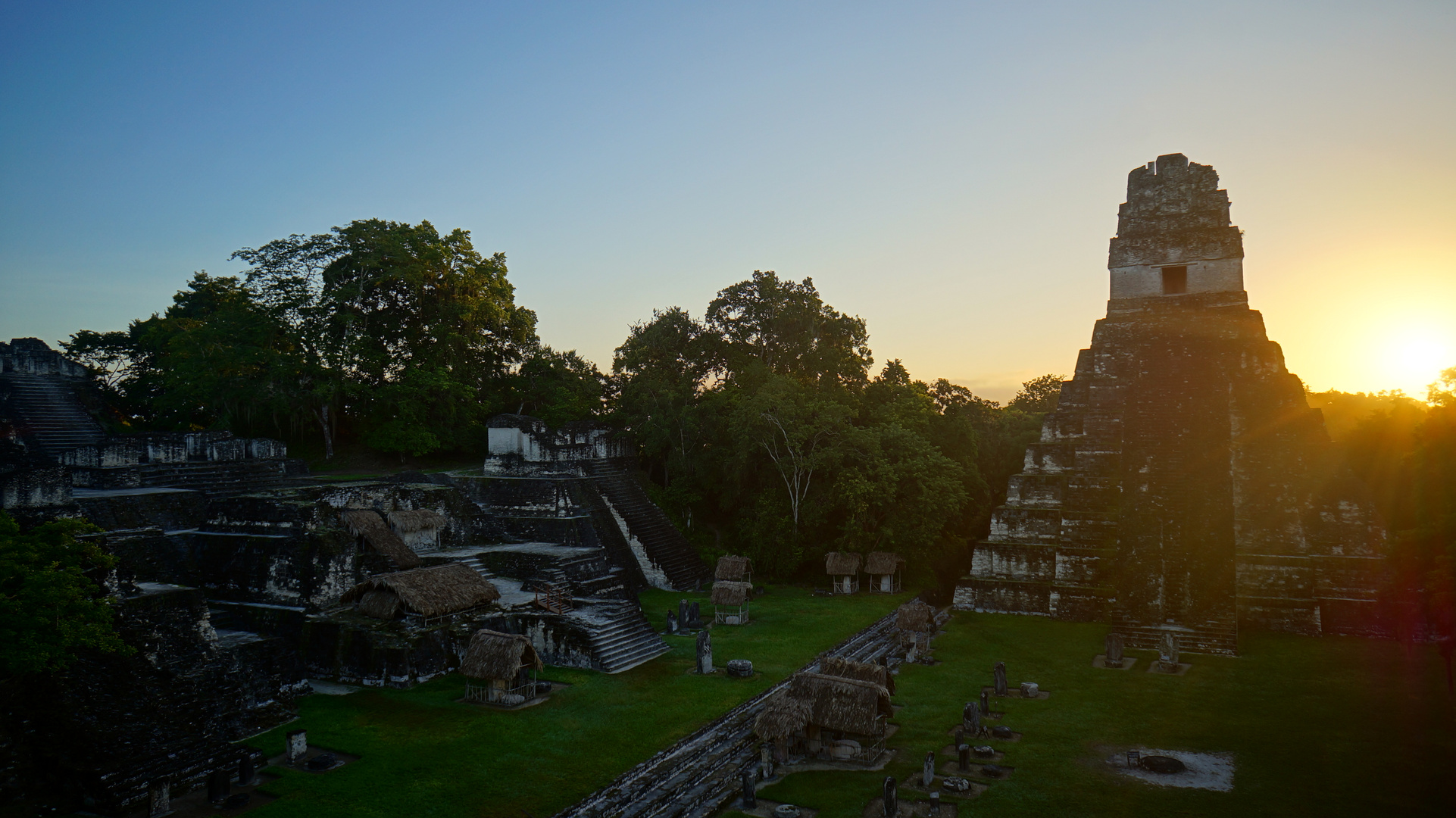 Sunrise in Tikal