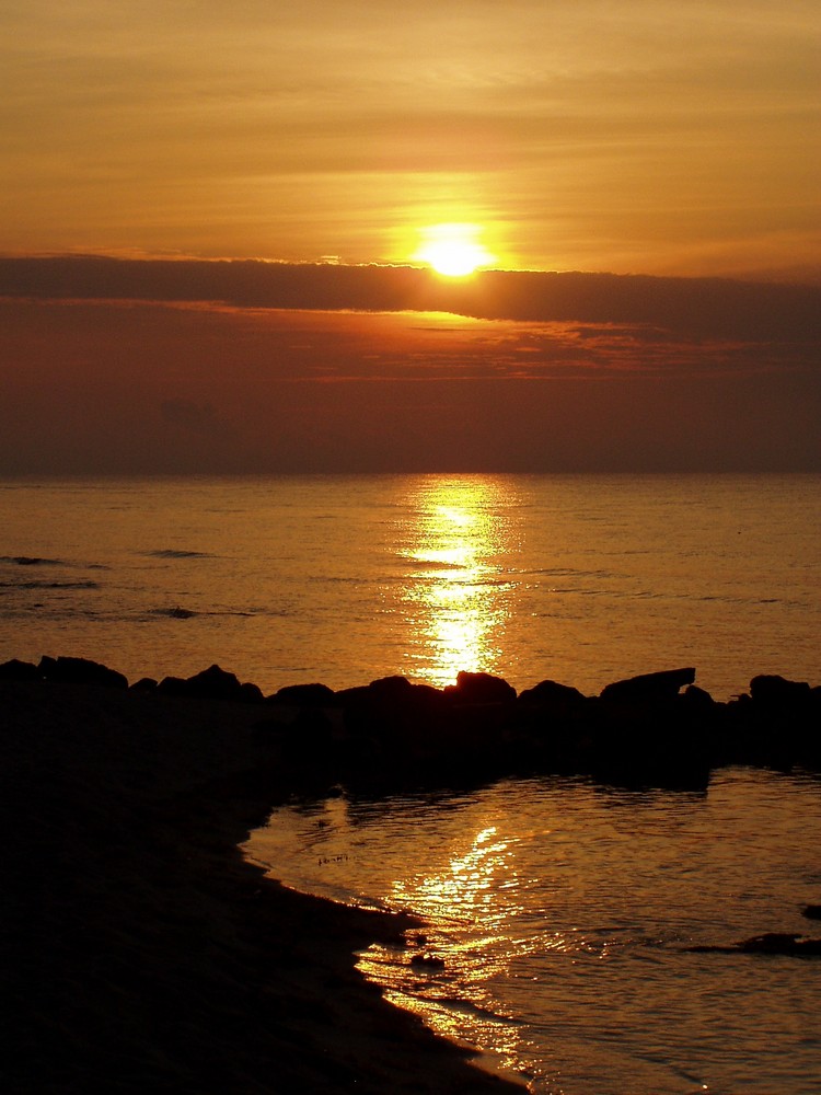 Sunrise in Tulum Mexico