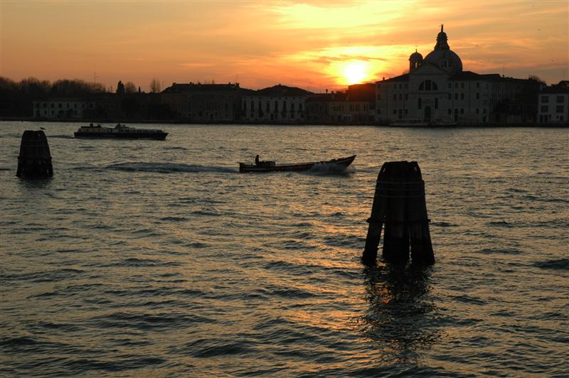 sunrise in venice