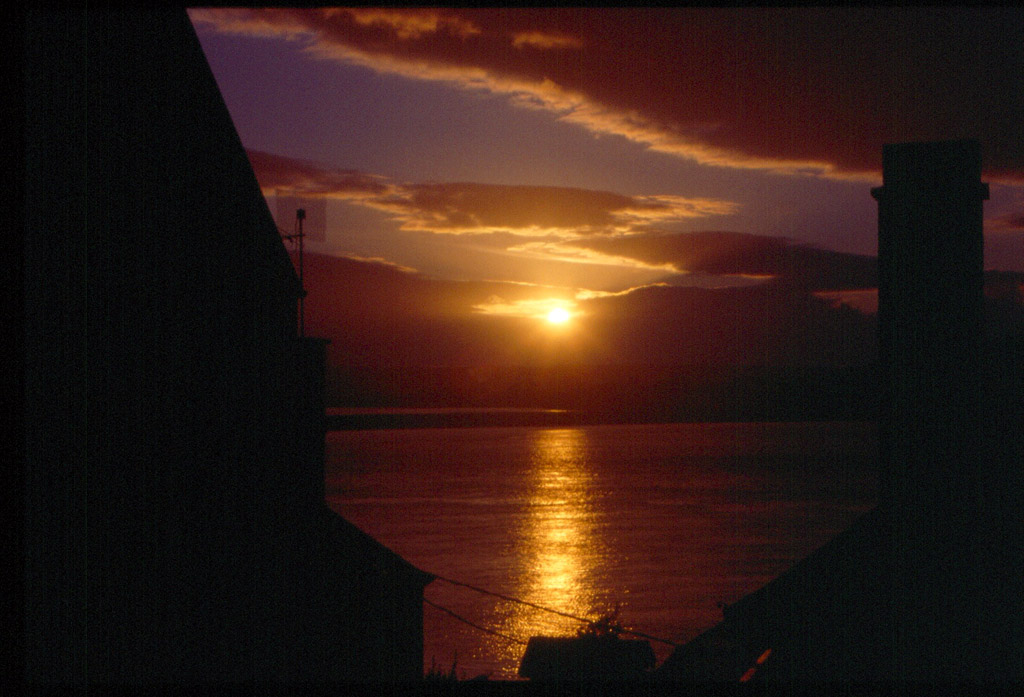 sunrise in Youghal, Ireland  2002 