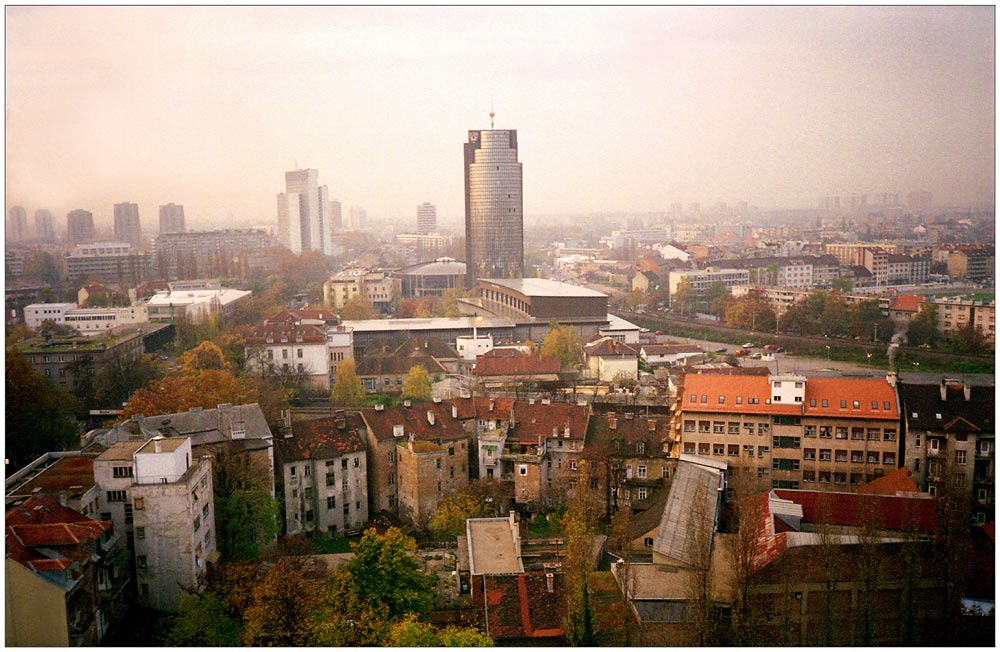 Sunrise in Zagreb