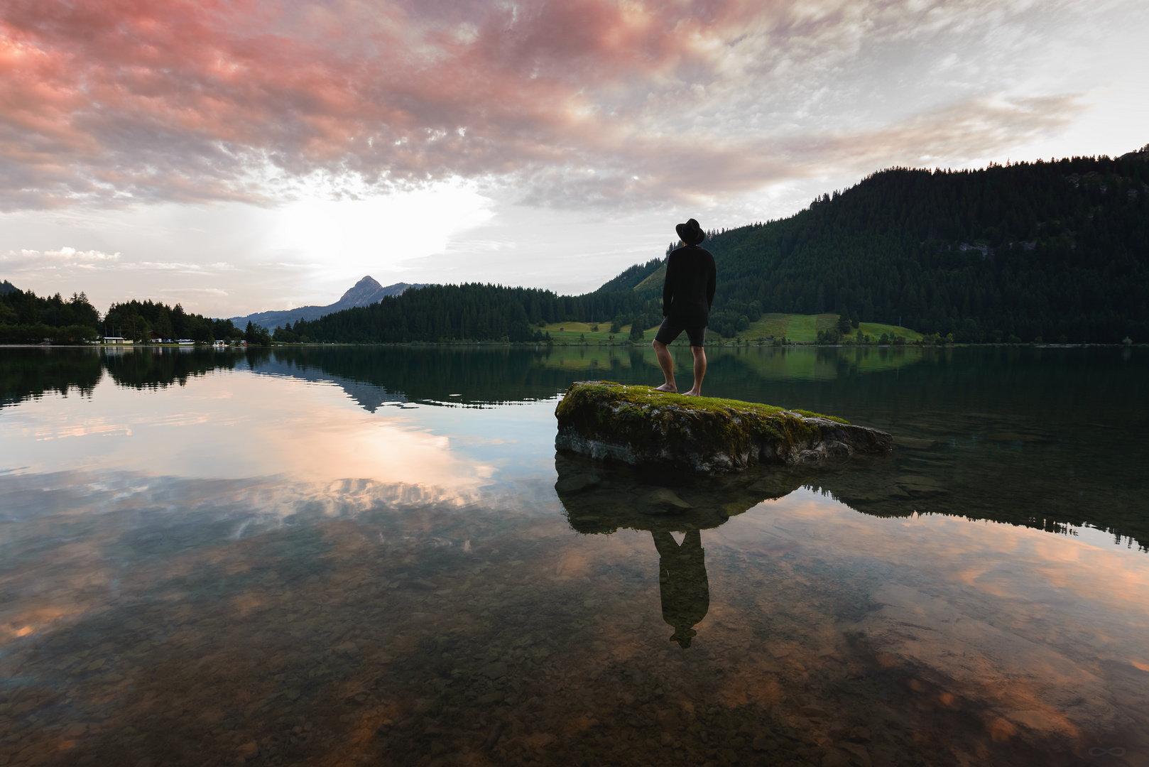 Sunrise Lake Haldensee 