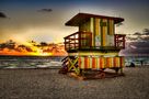 Sunrise @ Miami Beach by Jochen Reitze 