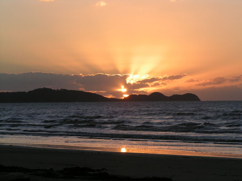 Sunrise near Daintree NP