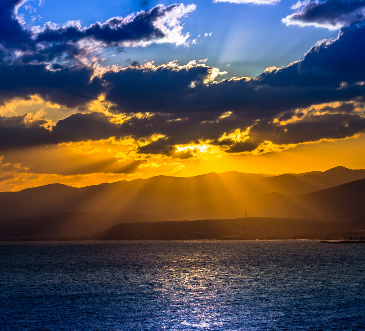 sunrise of crete