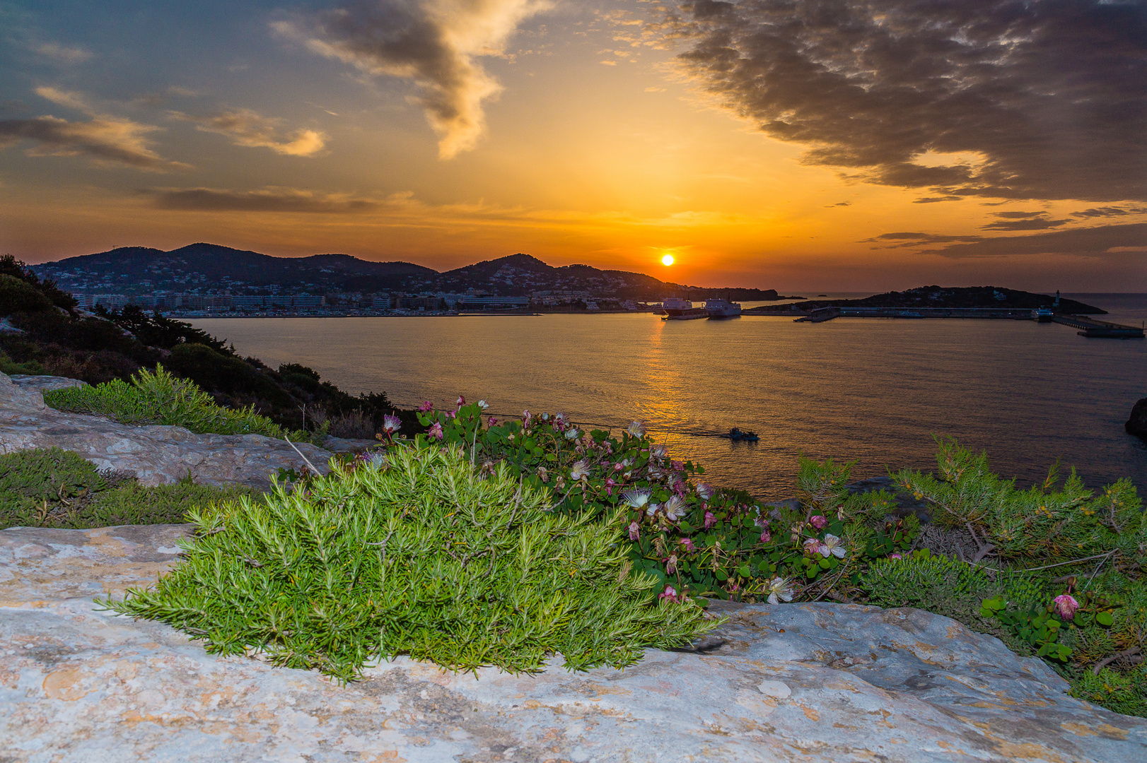 Sunrise of Ibiza