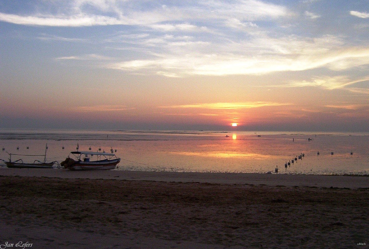 Sunrise on Benoa Beach