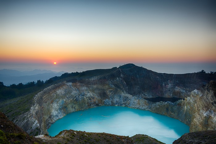 Sunrise on Kelimutu