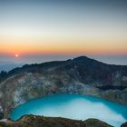 Sunrise on Kelimutu