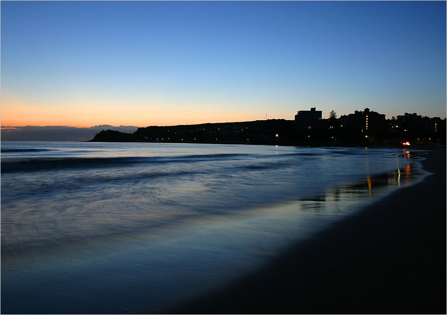 Sunrise on Manly Beach...