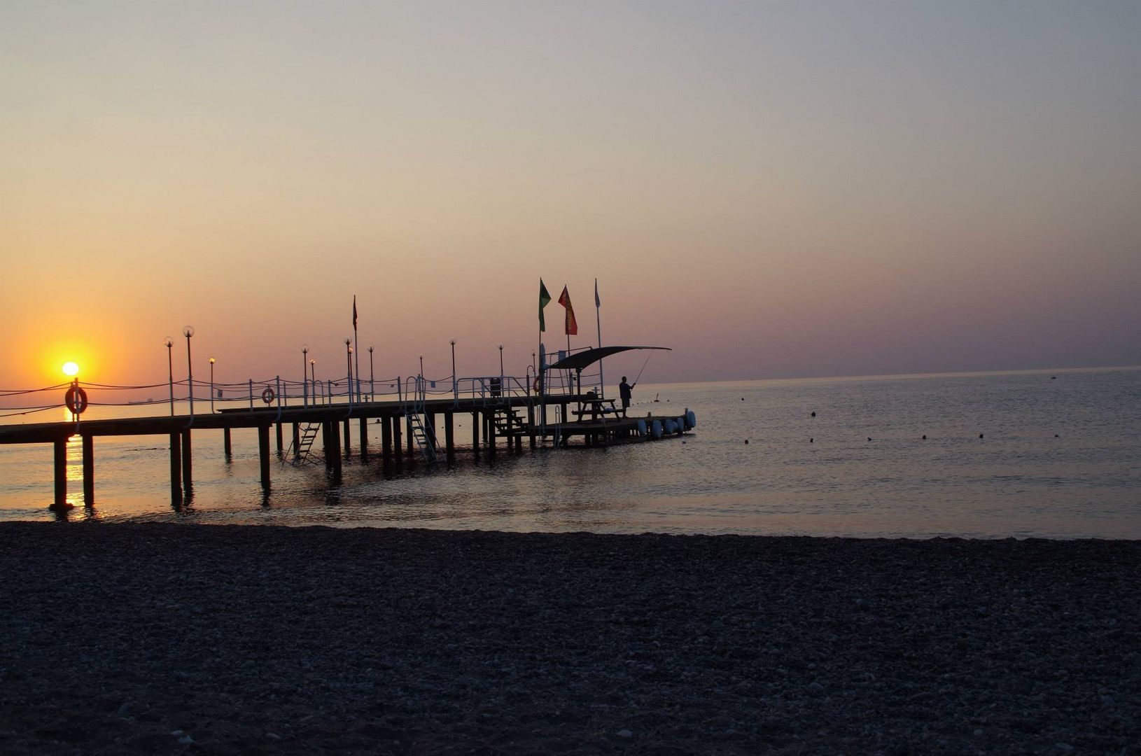 sunrise on the beach