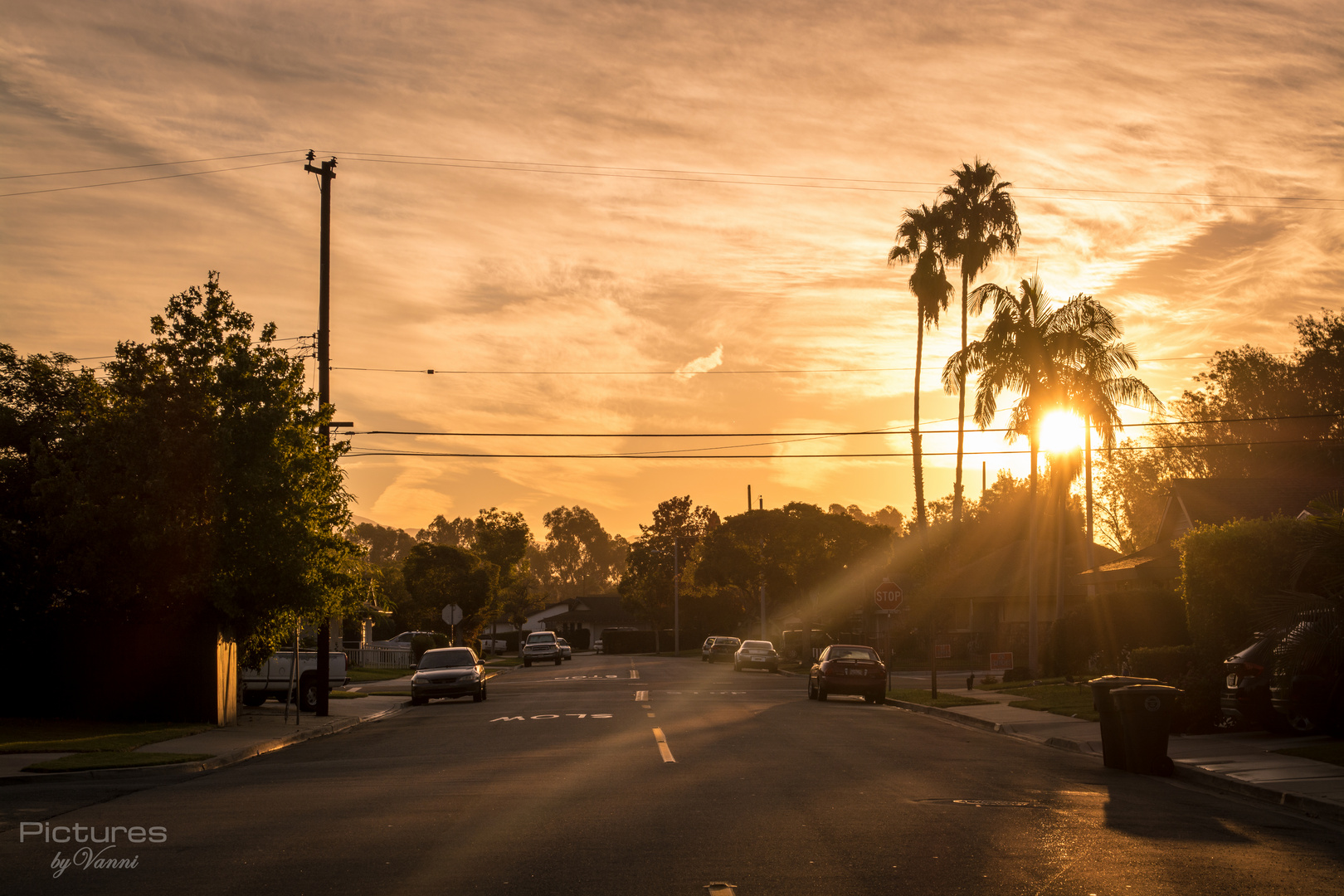 Sunrise on the first day...