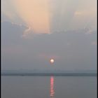 sunrise on the ganges