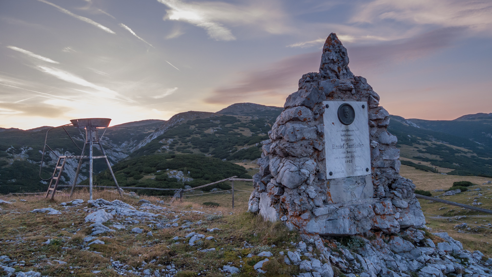 Sunrise on the Grieskogel