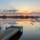 Sunrise on the Lac d'Amance