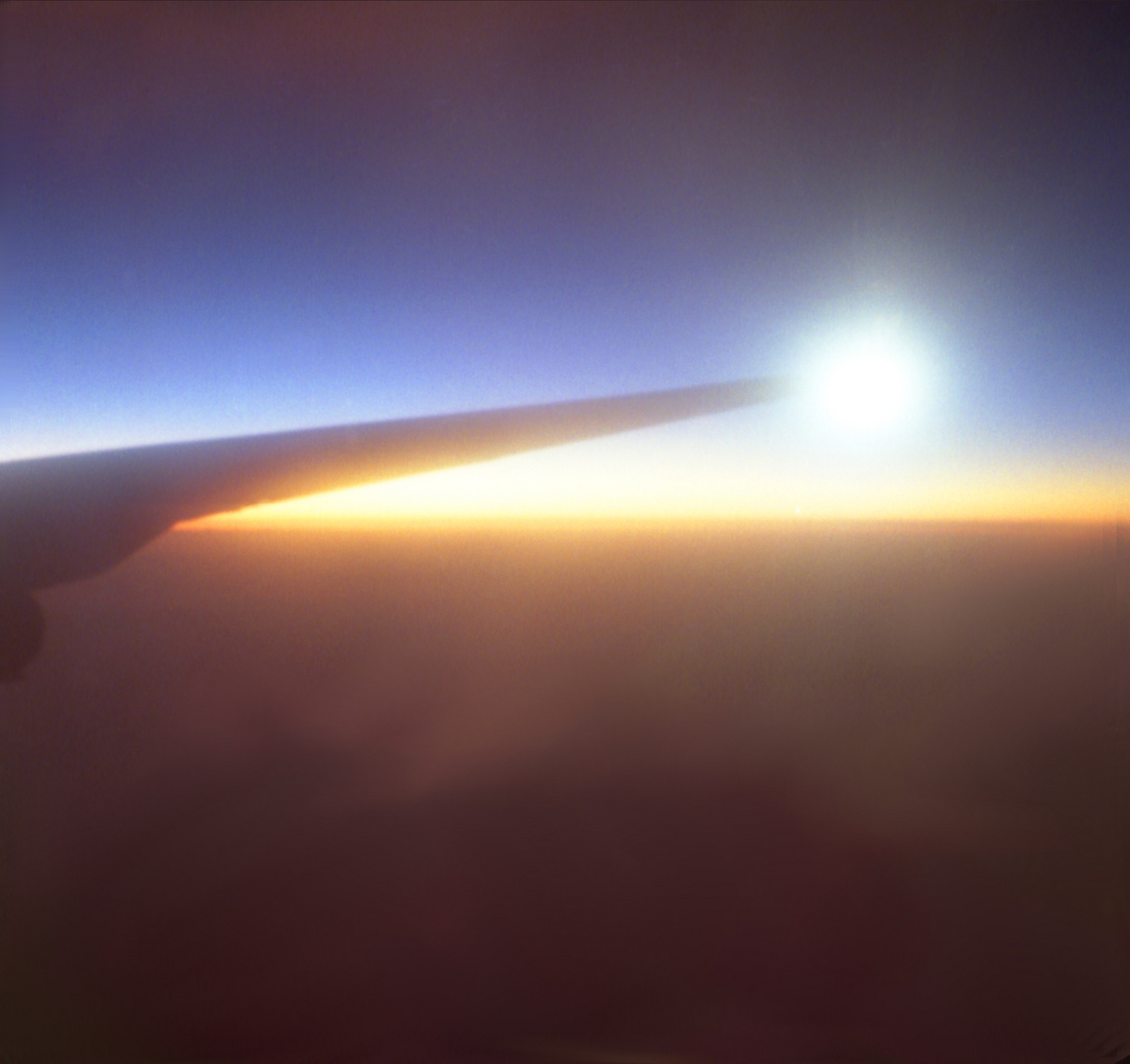 Sunrise over Africa