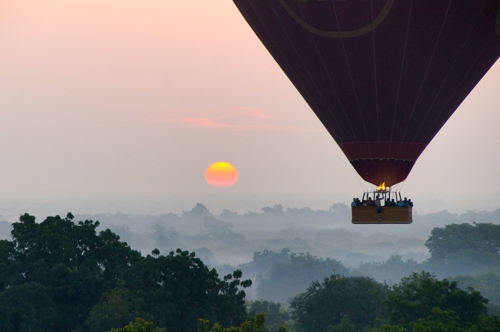 Sunrise over Bagan