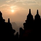 [ Sunrise over Borobudur ]
