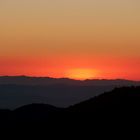 sunrise over Cochella Valley, CA