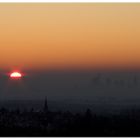 Sunrise over Frankfurt