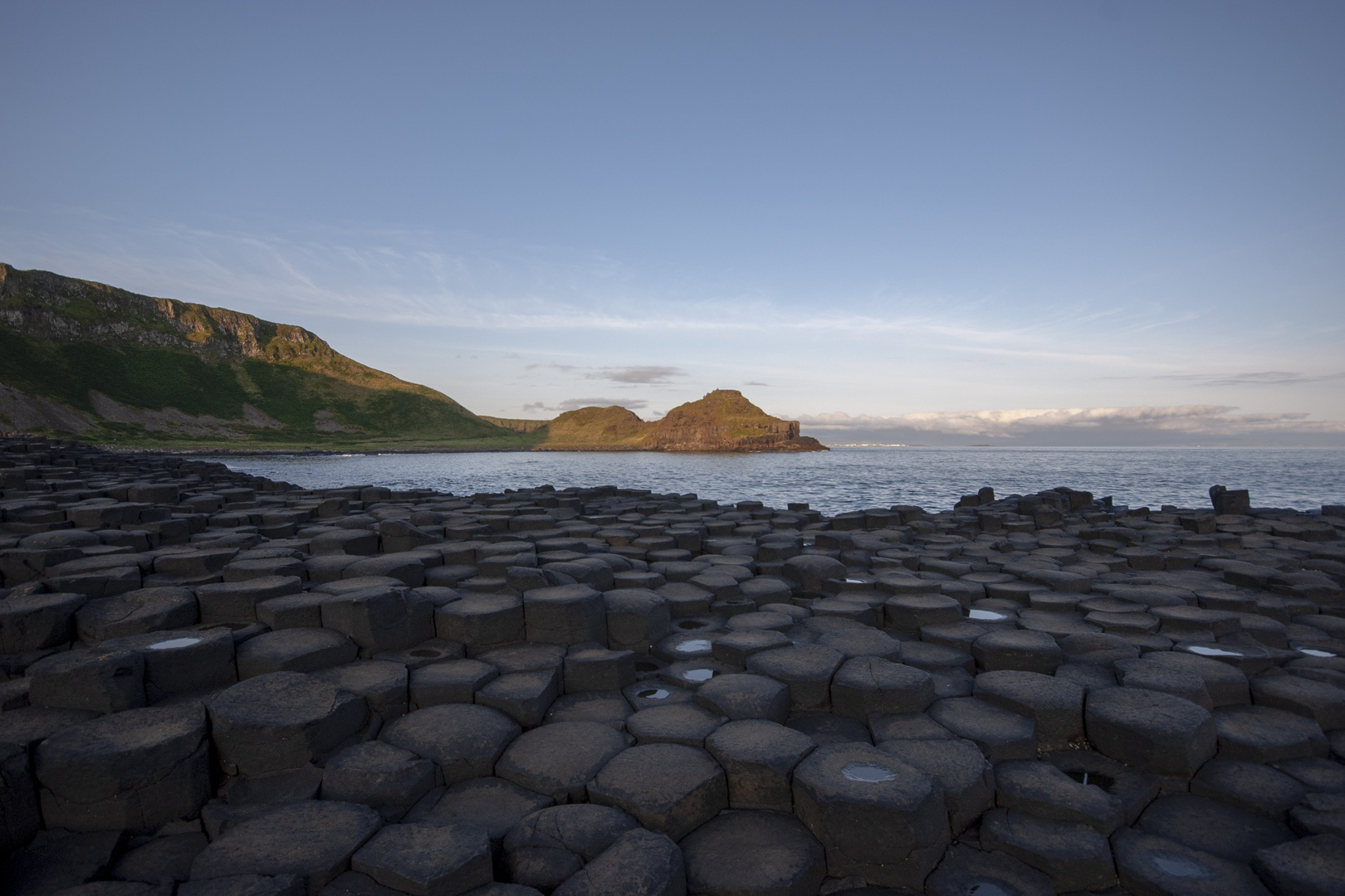 Sunrise over Giant's Causeway