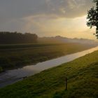 Sunrise over Hase ( Löningen )