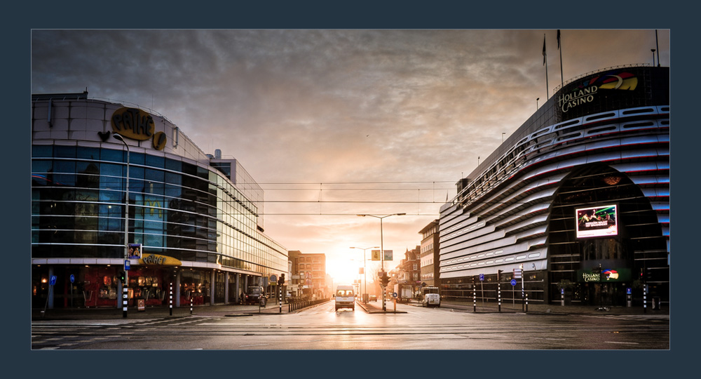 Sunrise over Kurhausweg