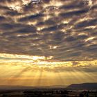 Sunrise over Land/ Sonnenaufgang übers Land