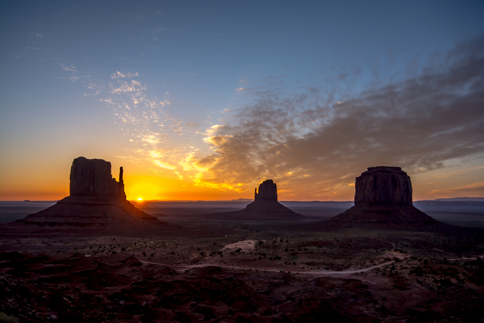 Sunrise over Monument Valley - Juni 2014