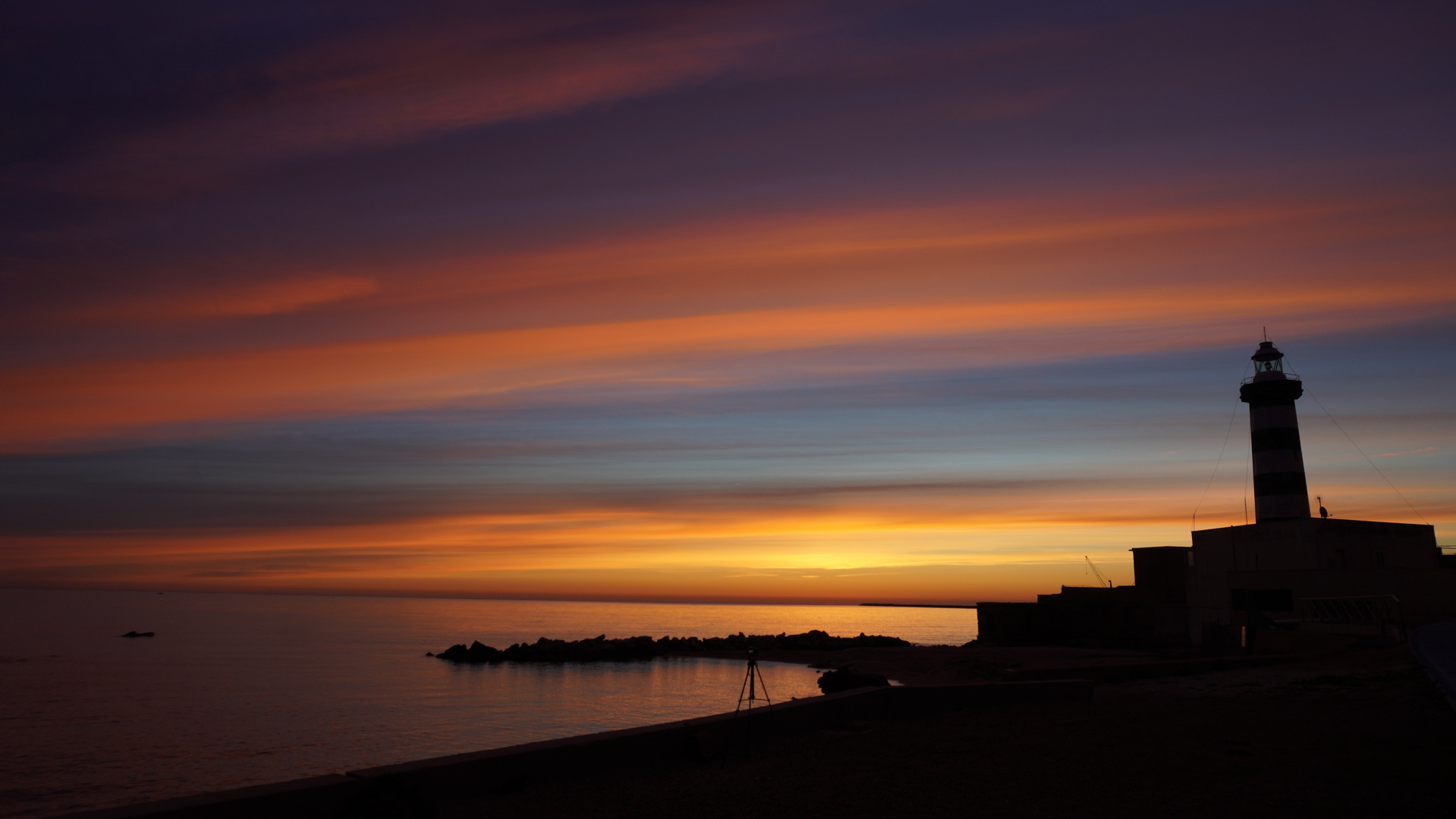 Sunrise over Ortona