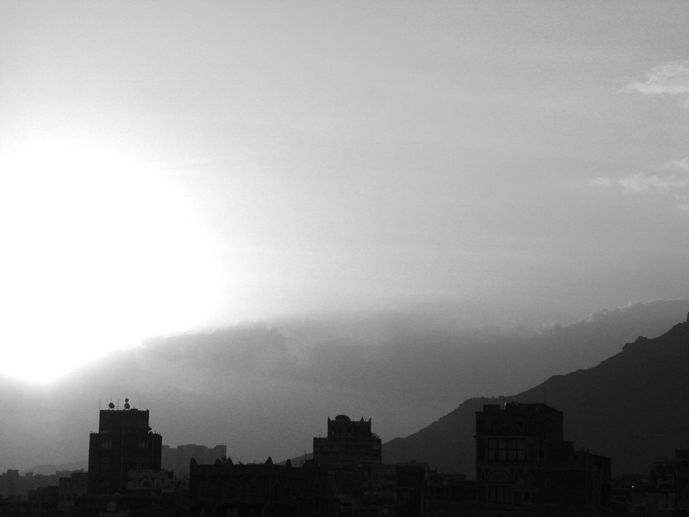 Sunrise over Sana'a