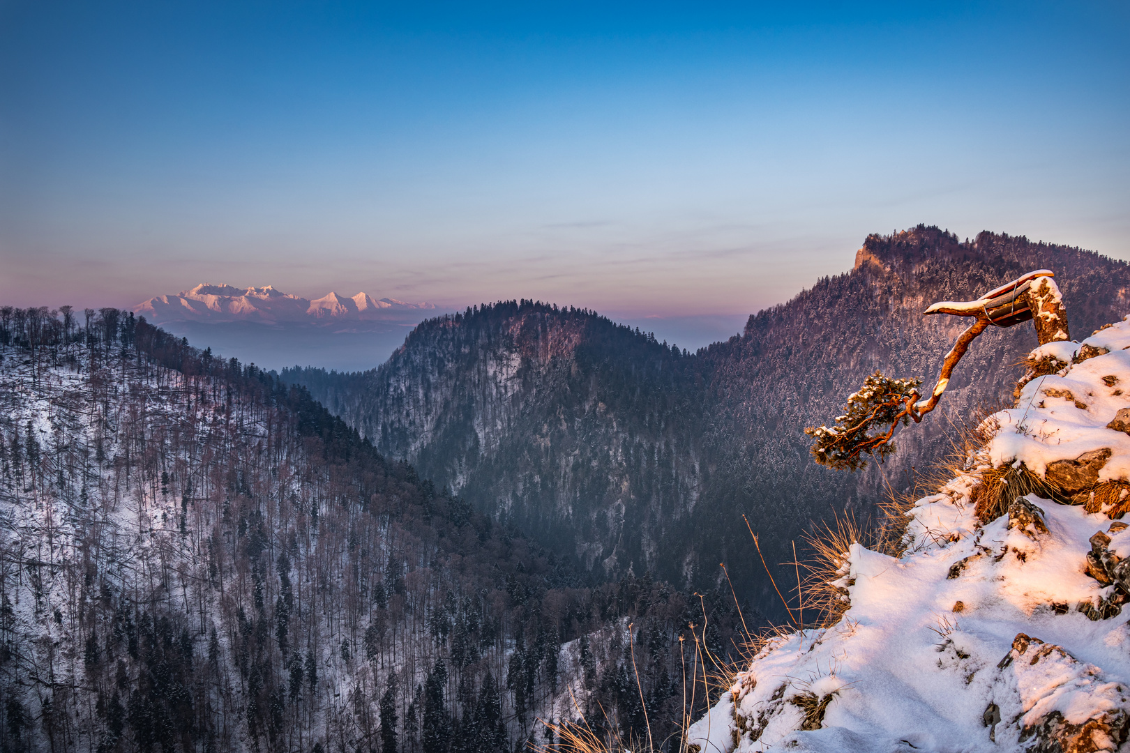 Sunrise over Sokolica 