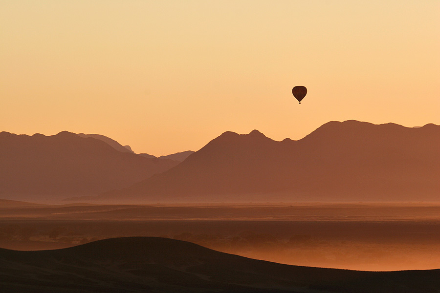 Sunrise over Sossusvlei