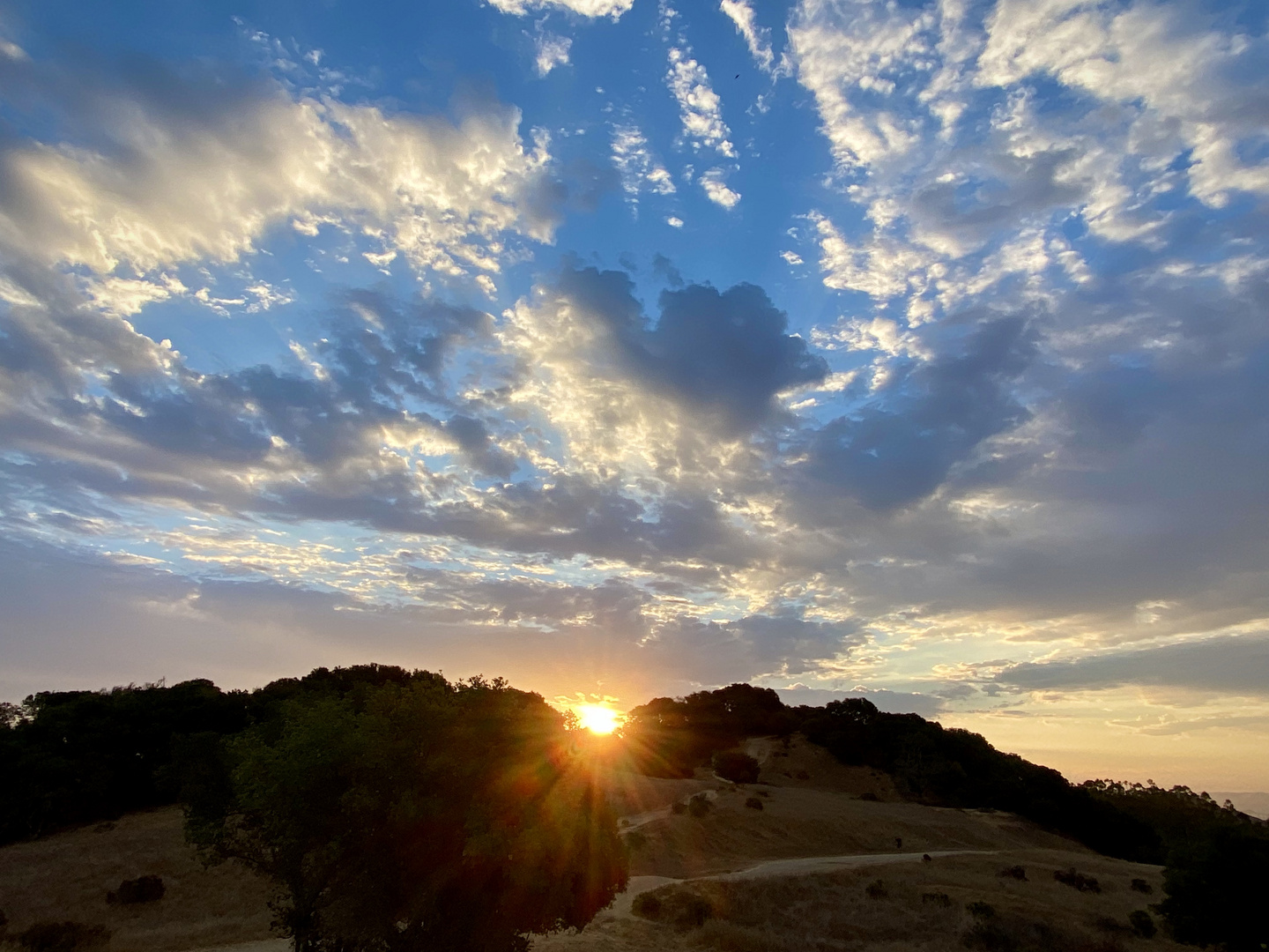 Sunrise over the Hill