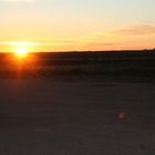 Sunrise over the Nullabor