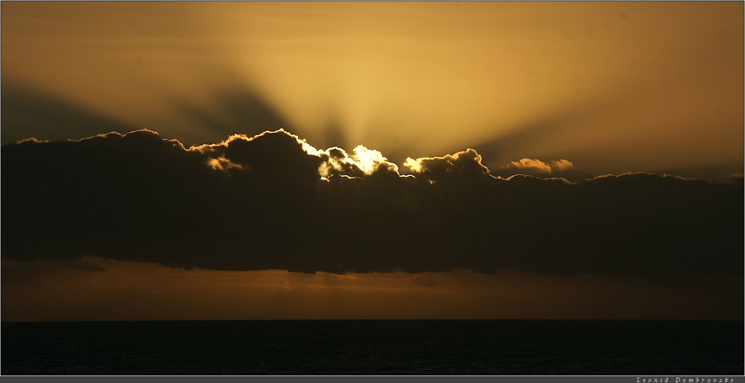 Sunrise over theTasman sea