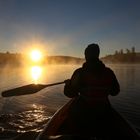 Sunrise Paddle in Algonquin