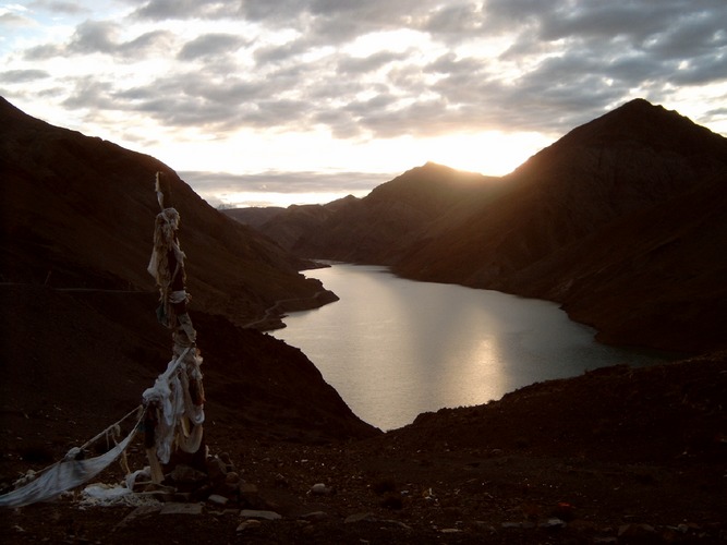 sunrise @ palku tso