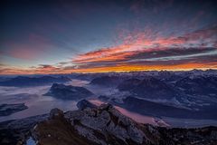 Sunrise Pilatus