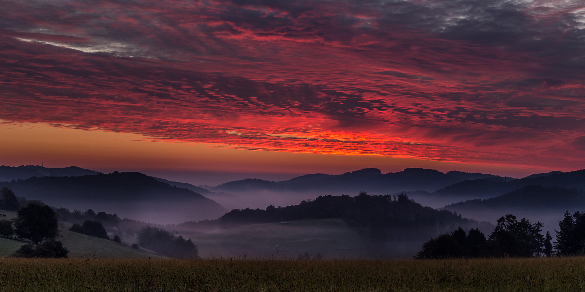 Sunrise Plattenberg Sauerland