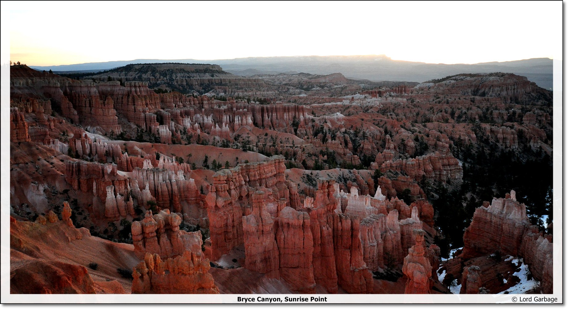 Sunrise Point, Bryce Canyon