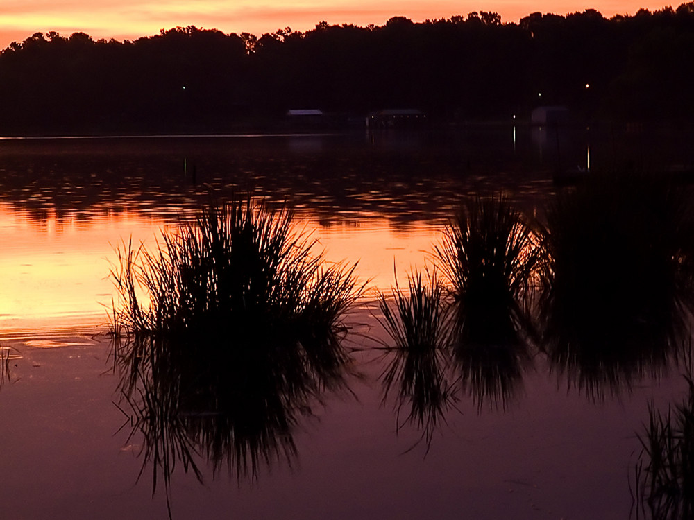 Sunrise reflections