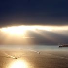 sunrise San Francisco bay - Alcatraz