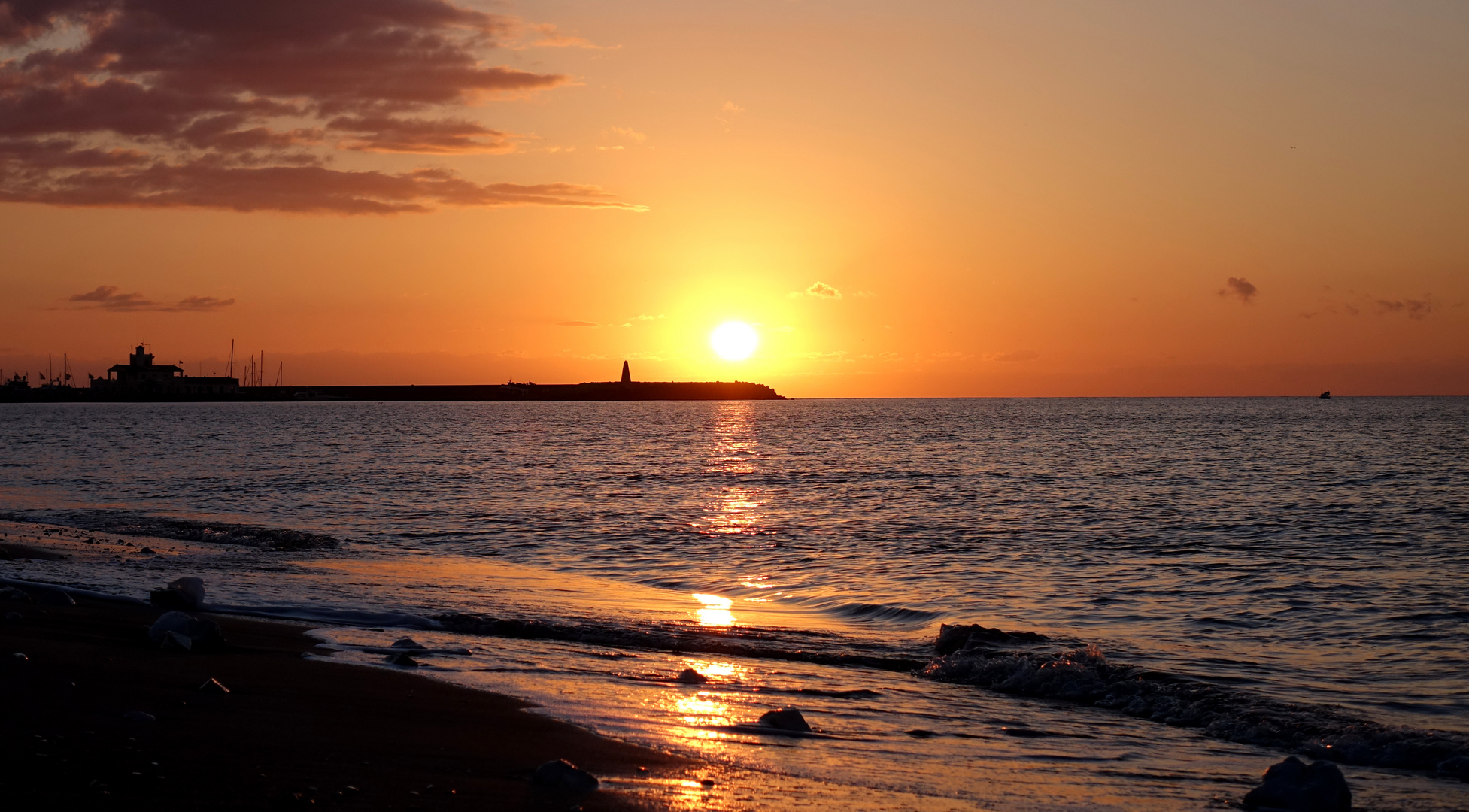 Sunrise seaside